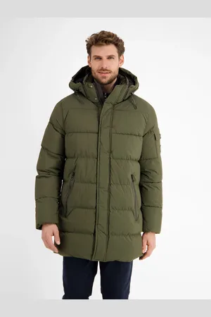 Lerros Warm gefütterte Steppjacke mit abnehmbarer Kapuze