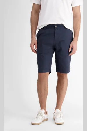 Lerros Chino-Bermuda mit Leinenanteil