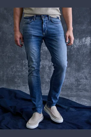 Lerros BAXTER 5-Pocket-Denim im Used-Look, RELAXED FIT, Comfort Stretch