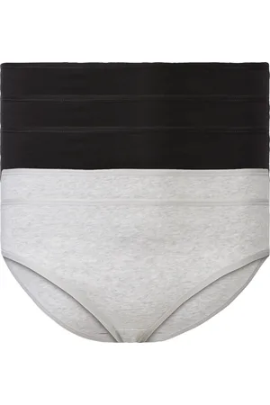 Esmara ® Damen Slips, 5 Stück (XL(48/50), /grau)