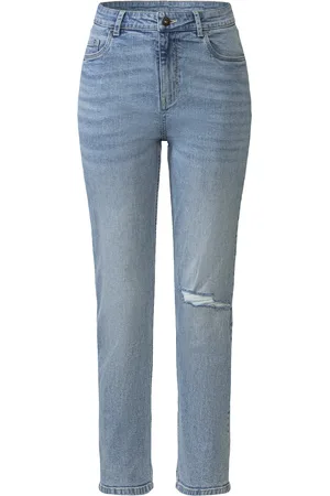 Esmara ® Damen Jeans Straight fit (36/30, hellblau)