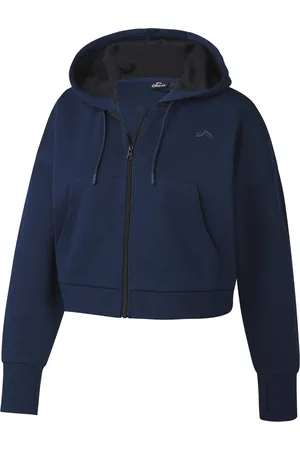 Crivit Damen Sweatjacke (S (36/38), marine)