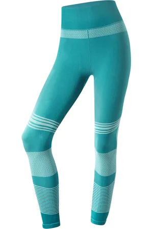 Crivit Damen Funktionstights seamless (S (36/38), petrol)