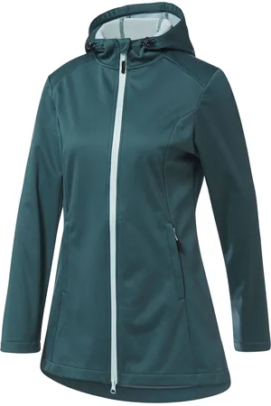 Rocktrail Damen Mantel Softshell (Türkis, XS (32/34))