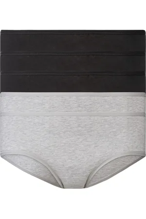 Esmara ® Damen Hipster, 5 Stück (XS(32/34), /grau)