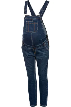 Esmara ® Damen Latzhose Skinny fit Umstand (34, dunkelblau)