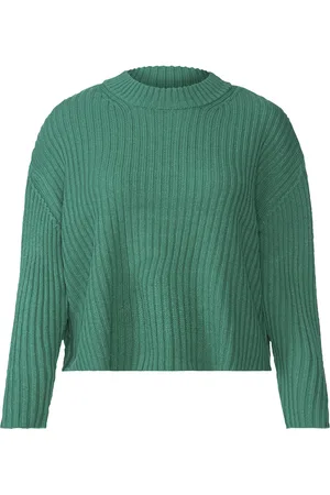 Esmara ® Damen Pullover Grobstrick (L(44/46), grün)
