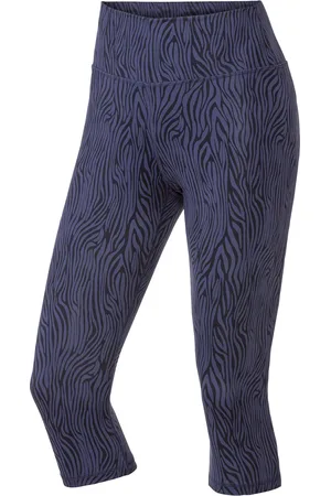 Crivit Damen Funktionscapri Yoga (XS(32/34), dunkelblau)