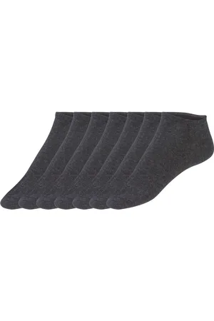 Nur Der 7 Paar Herren Sneacker Socken (39-42, anthrazit)