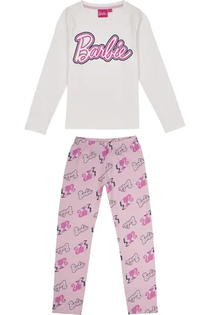 Barbie Kleinkinder / Kinder Mädchen Pyjama (98/104, weiß)