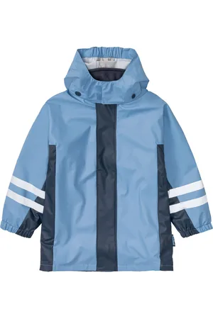 Playshoes Kleinkinder Regenjacke (marine/hellblau, 86/92)