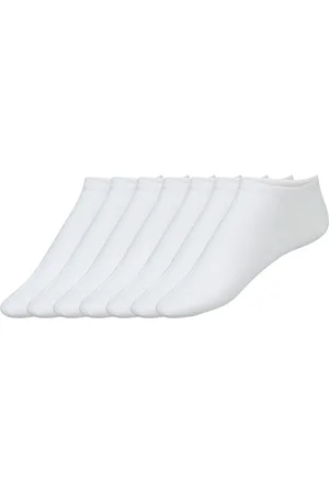 Nur Der 7 Paar Herren Sneacker Socken (39-42, weiß)