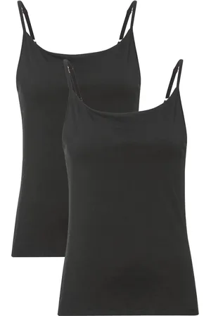 Mexx Damen Spaghettiträgerhemd 2er (S, )