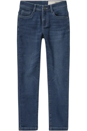 PEPPERTS! ® Kinder Jungen Sweatdenim Skinny fit (Dunkelblau, 158)