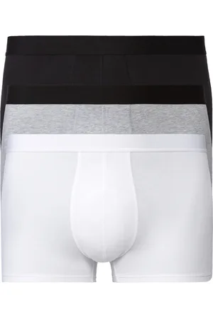Livergy ® Herren Boxer, 3 Paar (8/XXL, schwarz/grau/weiß)