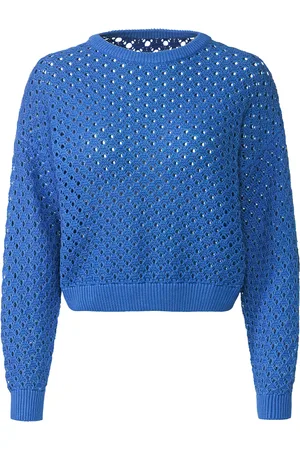 Esmara ® Damen Pullover Lochstrick (L(44/46), )