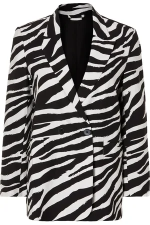 Esmara ® Damen Blazer (34, schwarz/weiß)