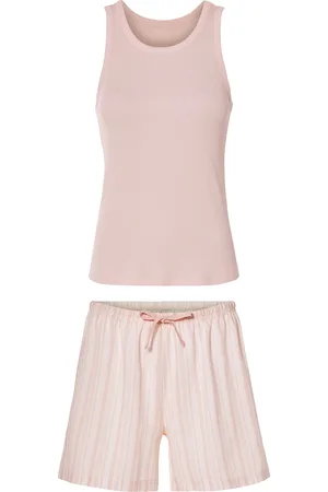 Esmara ® Damen Shorty Pyjama (XS (32/34), rosa)