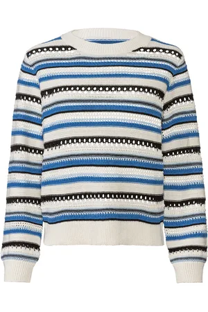 Esmara ® Damen Pullover Lochstrick (S(36/38), gemustert)