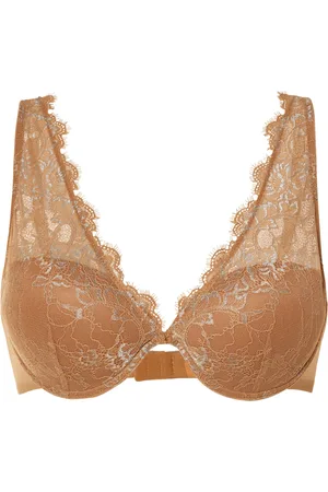 Esmara ® Damen BH mit Spitze (75B, /blau)