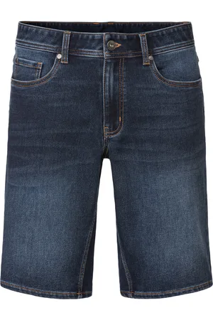 Livergy ® Herren Bermuda Sweatdenim (48, dunkelblau)