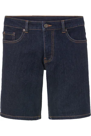 Livergy ® Herren Jeansshorts (46, dunkelblau)