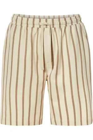 Livergy ® Herren Shorts (S(44/46), creme/braun)