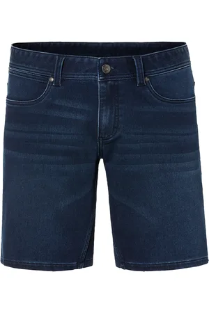 Livergy ® Herren Shorts Sweat Denim (46, dunkelblau)