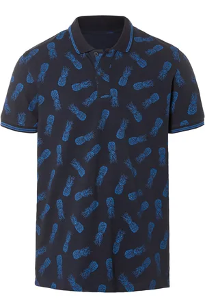 Livergy ® Herren Poloshirt Regular Fit (S(44/46), gemustert/marine)
