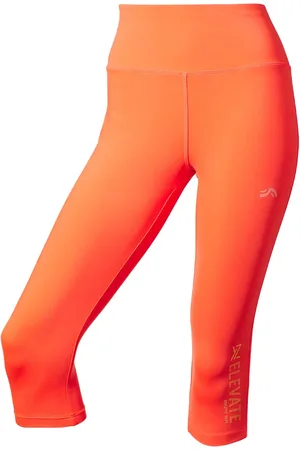 Crivit Damen Funktionscapri Fitness (XS (32/34), koralle)