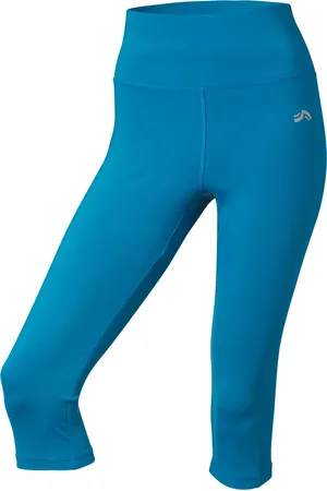 Crivit Damen Funktionscapri Laufen (XS (32/34), türkis)