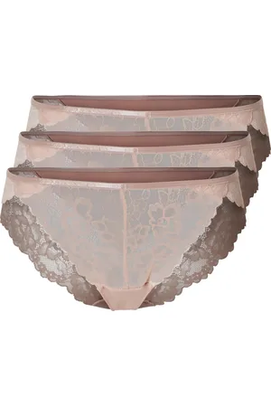 Esmara ® Damen Minislip mit Spitze 3er (S(36/38), )