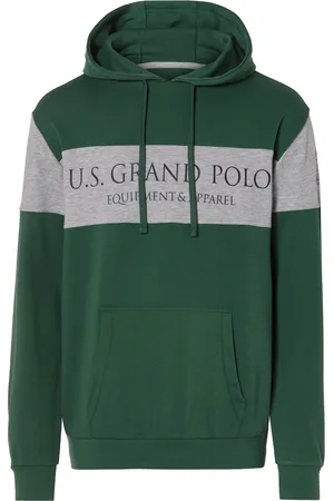 Livergy ® x Grand Polo Herren Sweathoodie mit Baumwolle (L(52/54), grün)