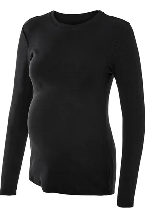 Esmara ® Damen Langarmshirt Rippe Umstand (XS(32/34), )