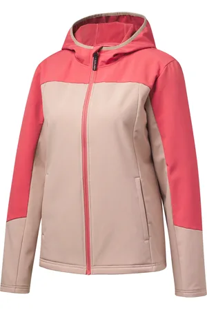 Crivit Damen Jacke Softshell Thermo Outdoor (M(40/42), /rot)