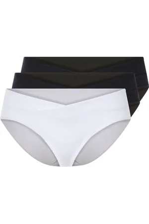 Esmara ® Damen Slip (Schwarz/weiß, XL(48/50))