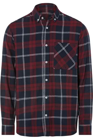 Livergy ® Herren Freizeithemd Flanell (XL(43/44), rot/ )