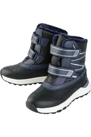 PEPPERTS! ® Kinder Jungen Winterstiefel mit Warmfutter (navy, 36)