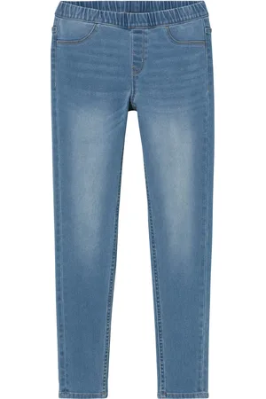 PEPPERTS! ® Kinder Mädchen Jeggings Thermo (158/164, hellblau)