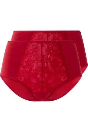 Esmara ® Damen Slip Spitze 2er (XL(48/50), )