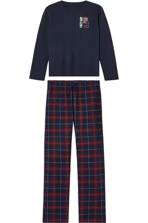 PEPPERTS! ® Kinder Jungen Pyjama (134/140, navy)