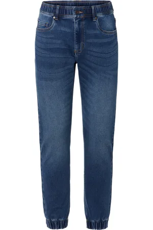 Livergy ® Herren Denim Joggers (M(48/50), mittelblau)