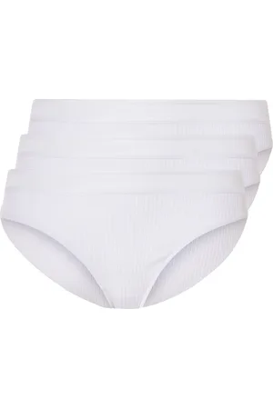 Esmara ® Damen Slip 3 Stück (Weiß, XS(32/34))
