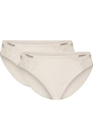 Esmara ® Damen Slip mit Stickerei 2 Stück (XL(48/50), )