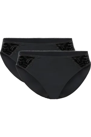 Esmara ® Damen Slip mit Stickerei 2 Stück (XL(48/50), )