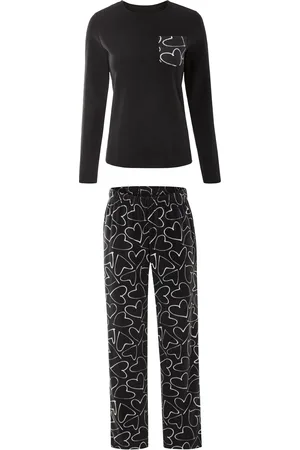 Esmara ® Damen Pyjama lang ( , XS (32/34))