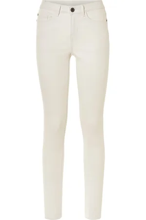 Esmara ® Damen Jeans Super Skinny (weiß, 46)