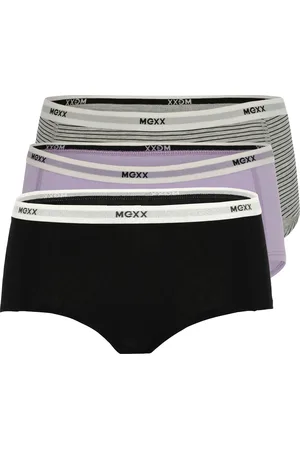 Mexx Damen Hipster 3er (S, /lila/grau)