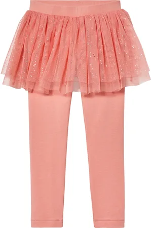 LUPILU ® Kleinkinder Mädchen Leggings (110/116, koralle)
