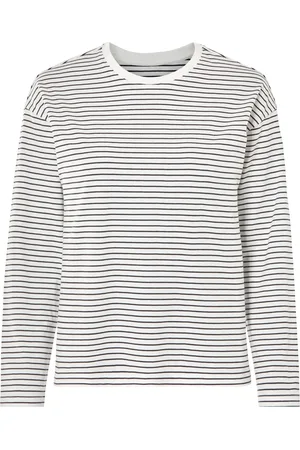 Esmara ® D Langarmshirt GOTS CO (S (36/38), /streifen)